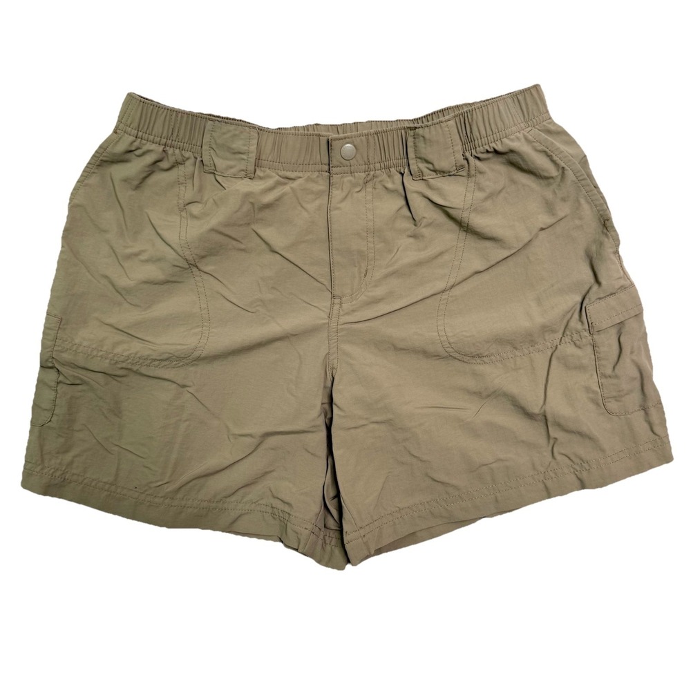 Columbia‎ Shorts Sandy River Hiking & Fishing Shorts Womens Size Large Tan Cargo